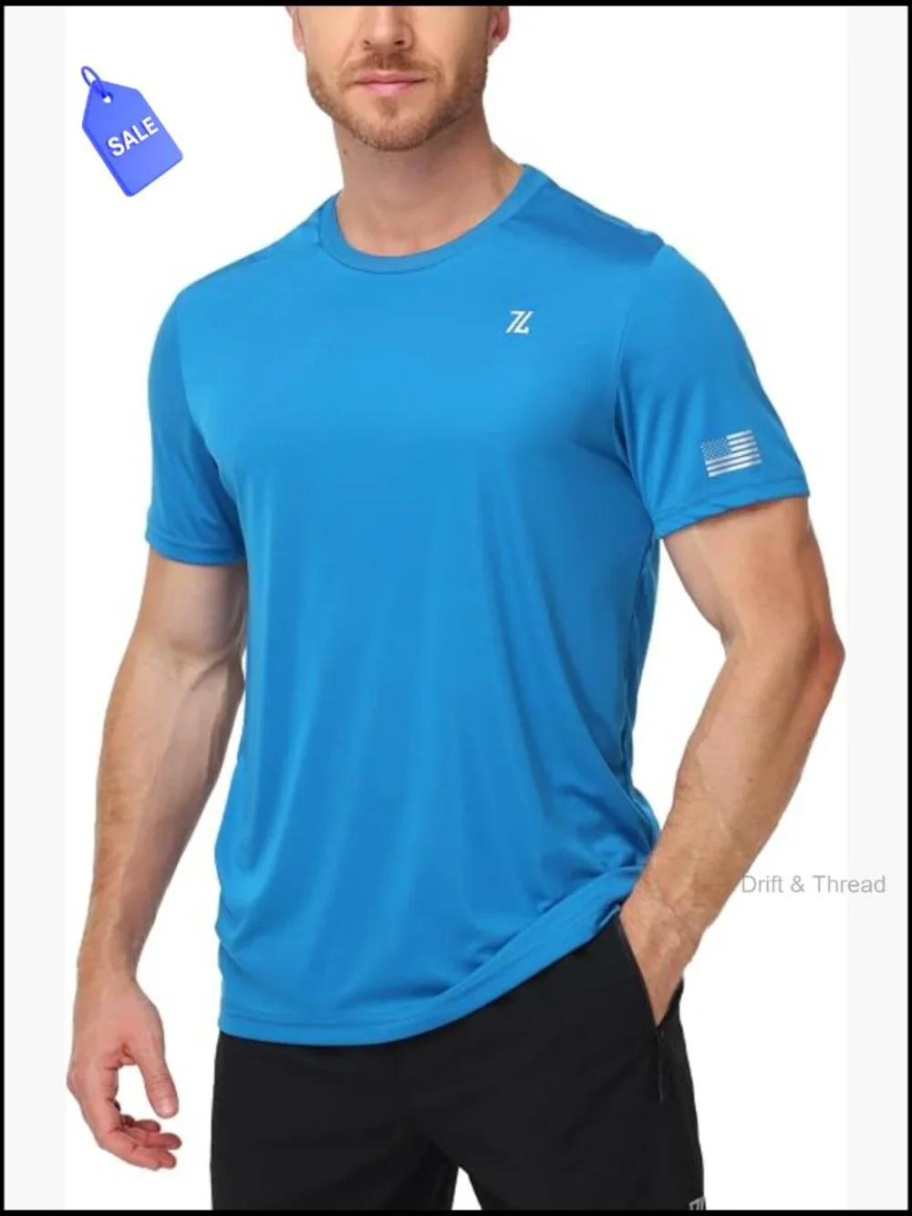 UPF 50+ Sun Protection Rash Guard - Fast Dry Moisture Wicking Athletic Swim